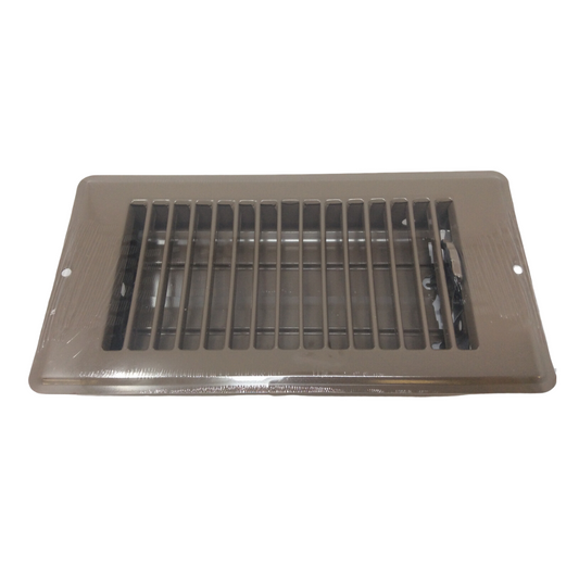 Superior Manufactured Home Parts & Supply 4_X8_BrownRolledFaceFloorVent_Register