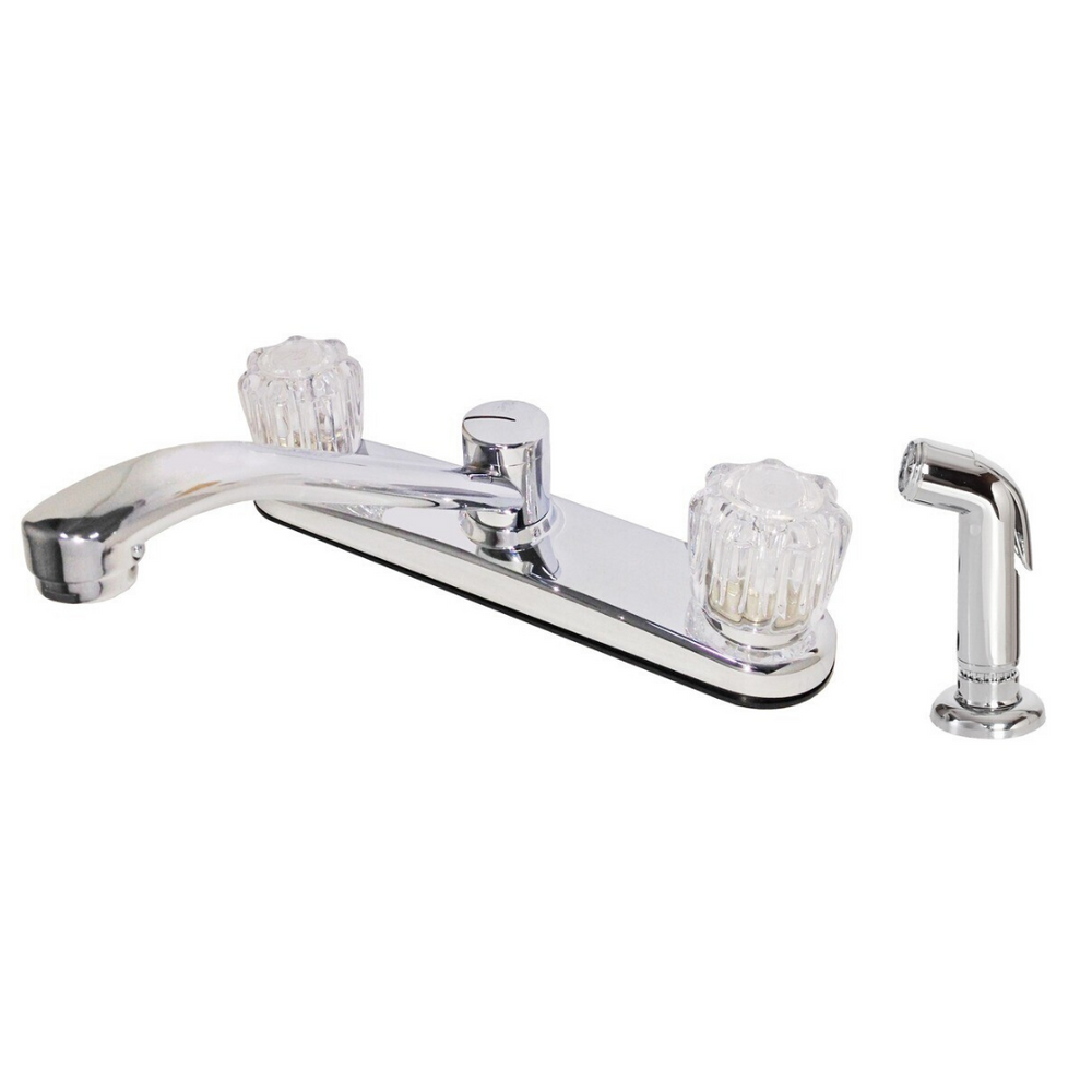 Superior Manufactured Home Parts & Supply 8_KitchenFaucetwithD-Spout_CrystalHandles_Sprayer